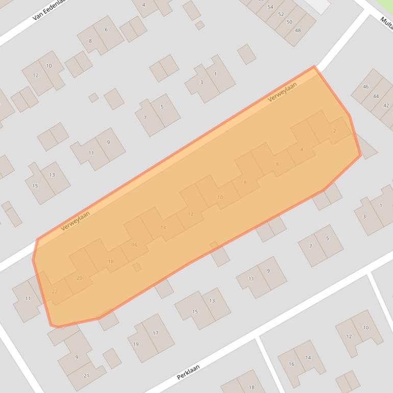 Kaart van postcodegebied 9752GM.