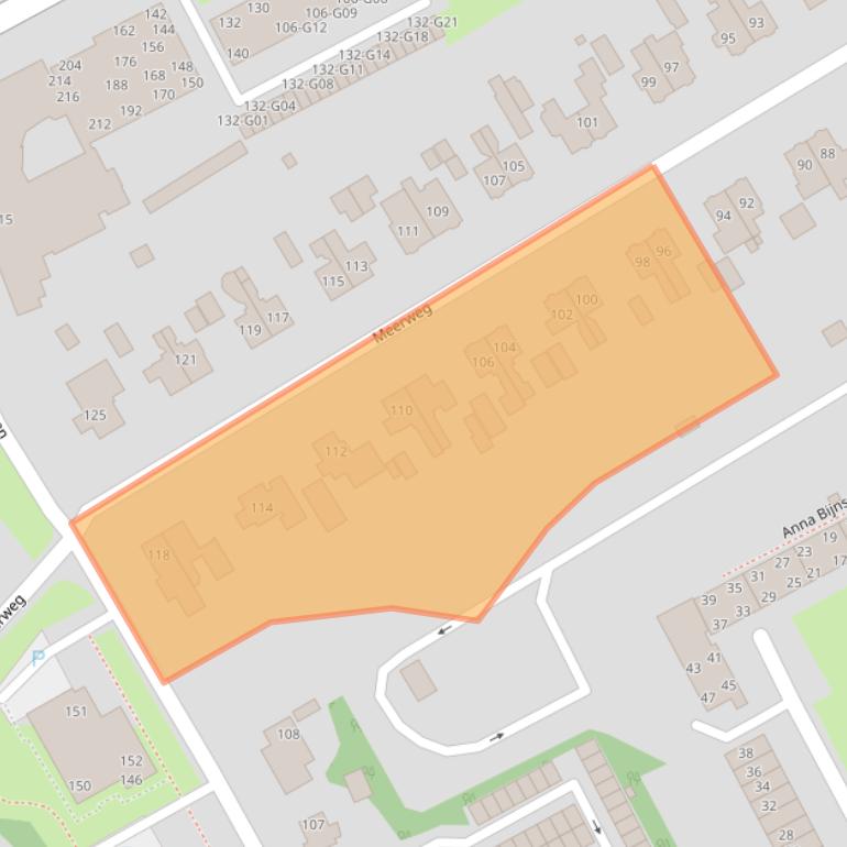 Kaart van postcodegebied 9752JL.