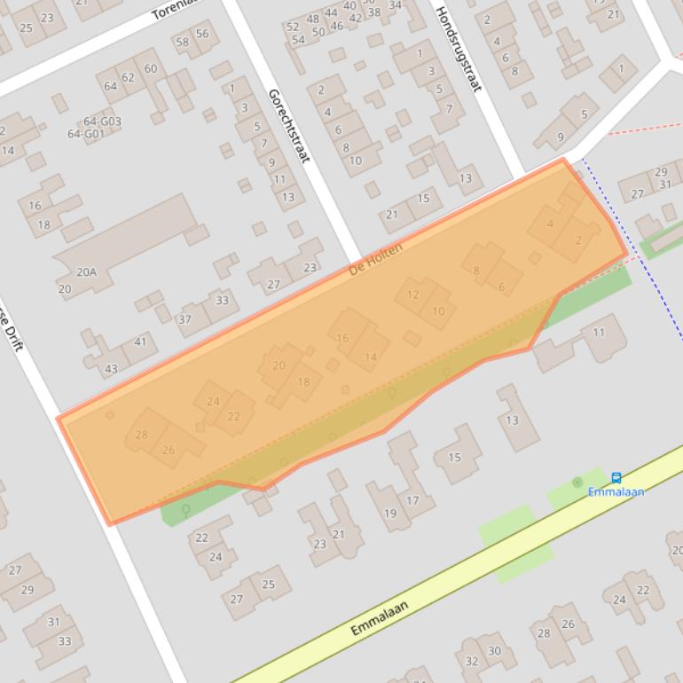 Kaart van postcodegebied 9752KP.