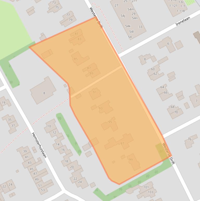 Kaart van postcodegebied 9752LD.