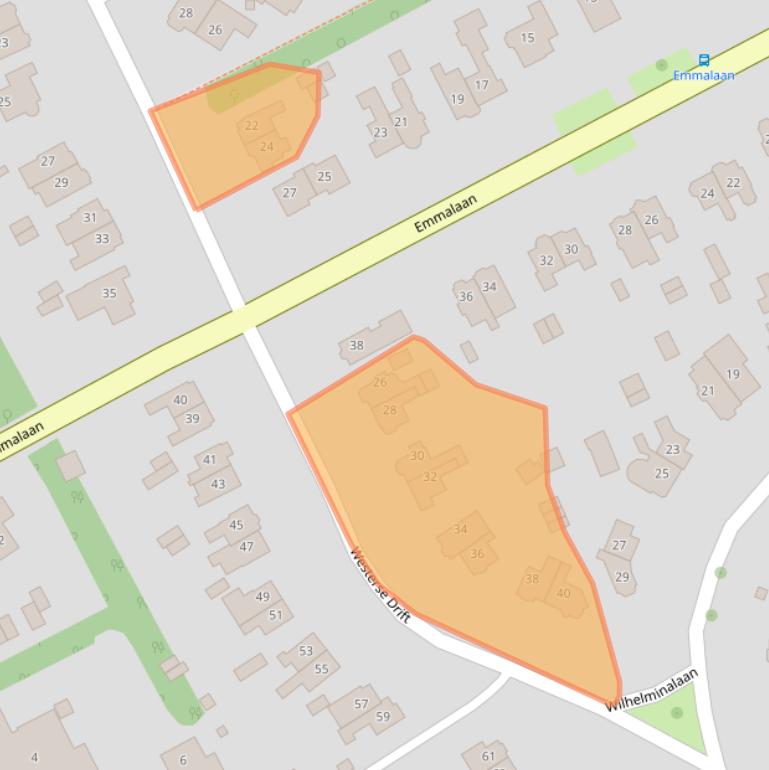 Kaart van postcodegebied 9752LH.