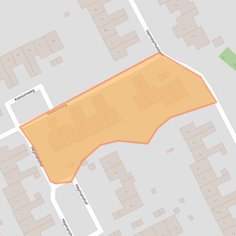 Kaart van postcodegebied 9752NH.