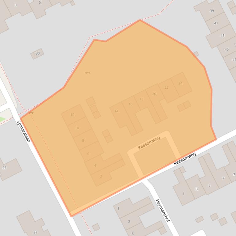 Kaart van postcodegebied 9752NJ.