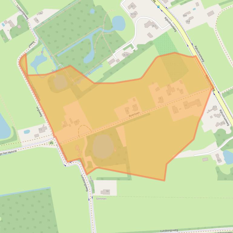 Kaart van postcodegebied 9752VZ.