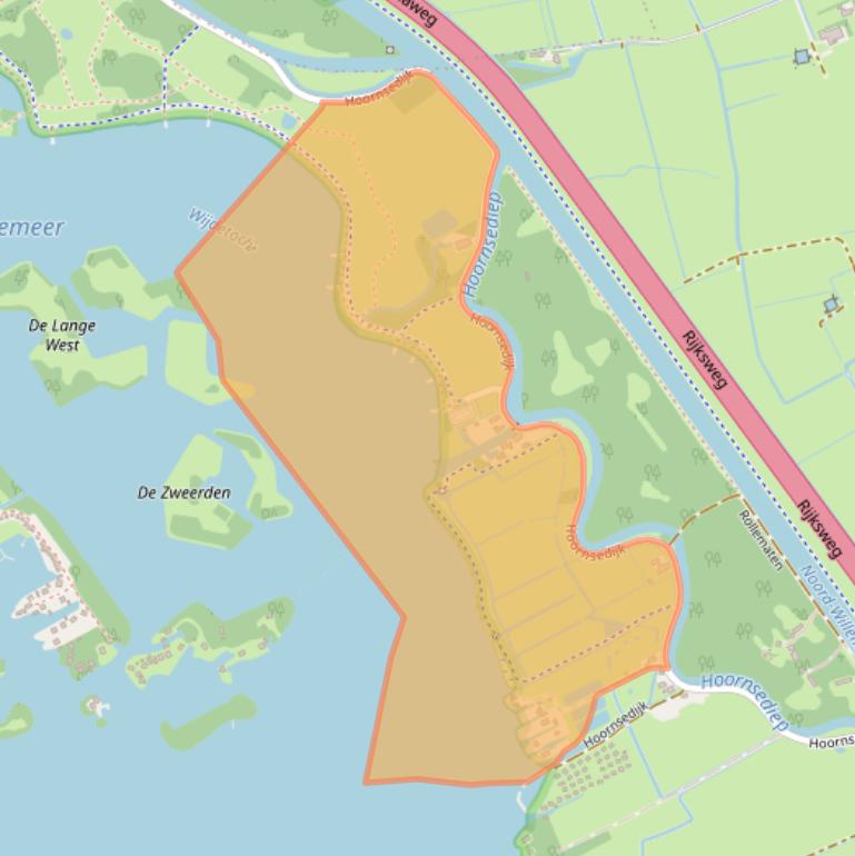 Kaart van postcodegebied 9752XJ.