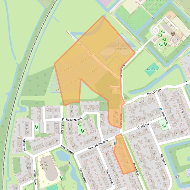 Kaart van postcodegebied 9753BN.