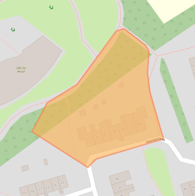 Kaart van postcodegebied 9753EG.