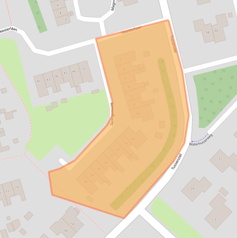 Kaart van postcodegebied 9753EK.