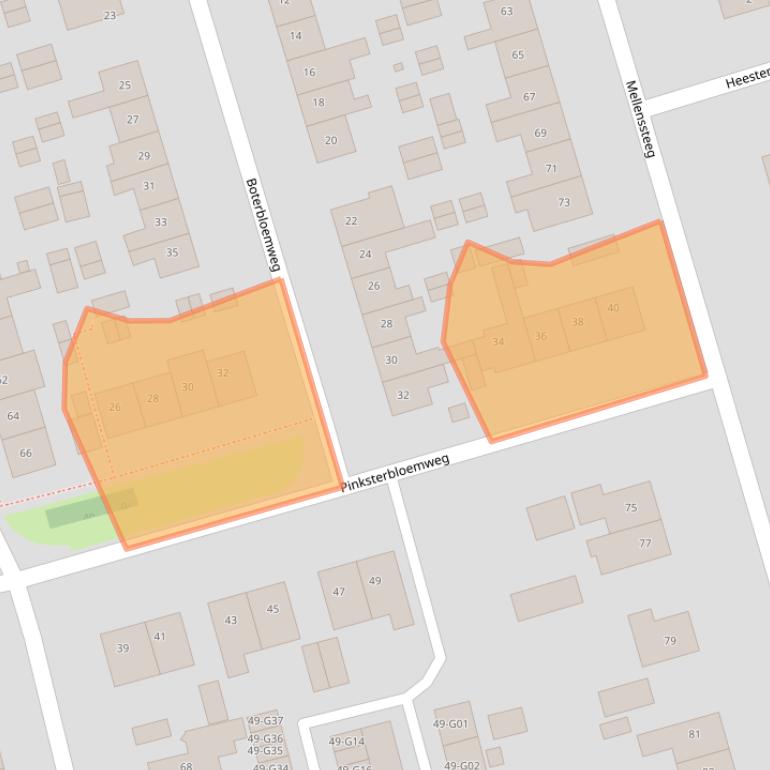 Kaart van postcodegebied 9753HG.