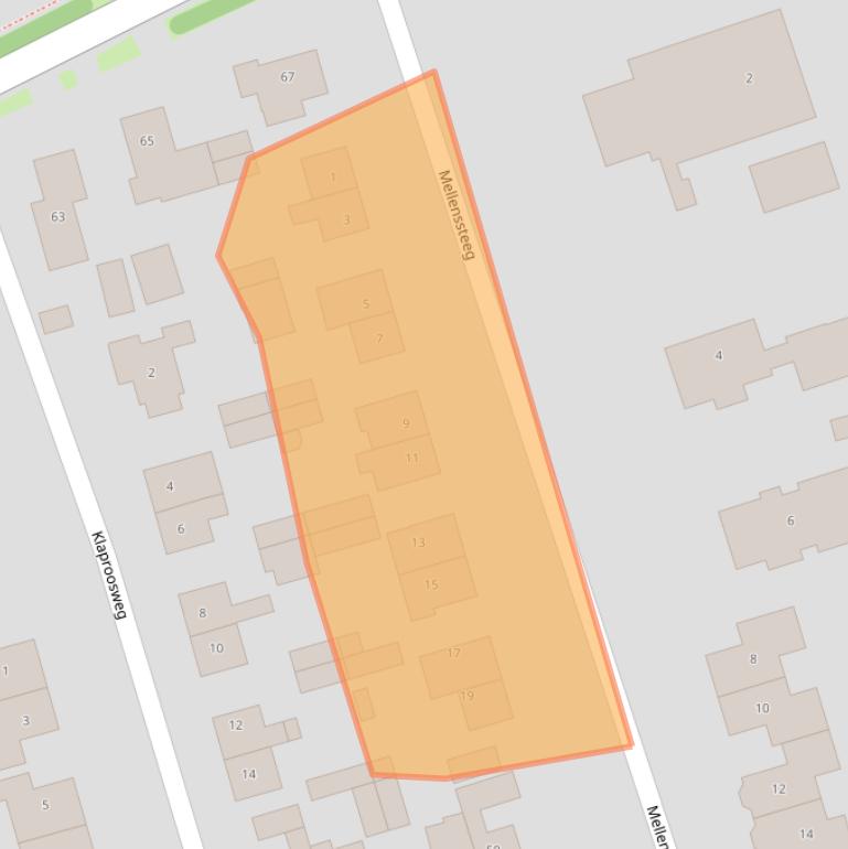 Kaart van postcodegebied 9753HK.