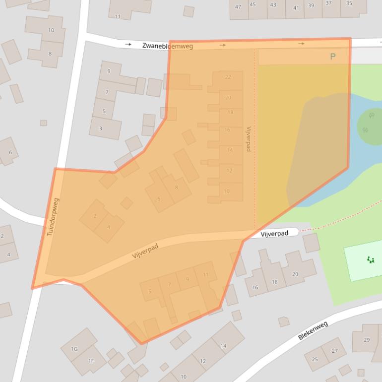 Kaart van postcodegebied 9753JL.