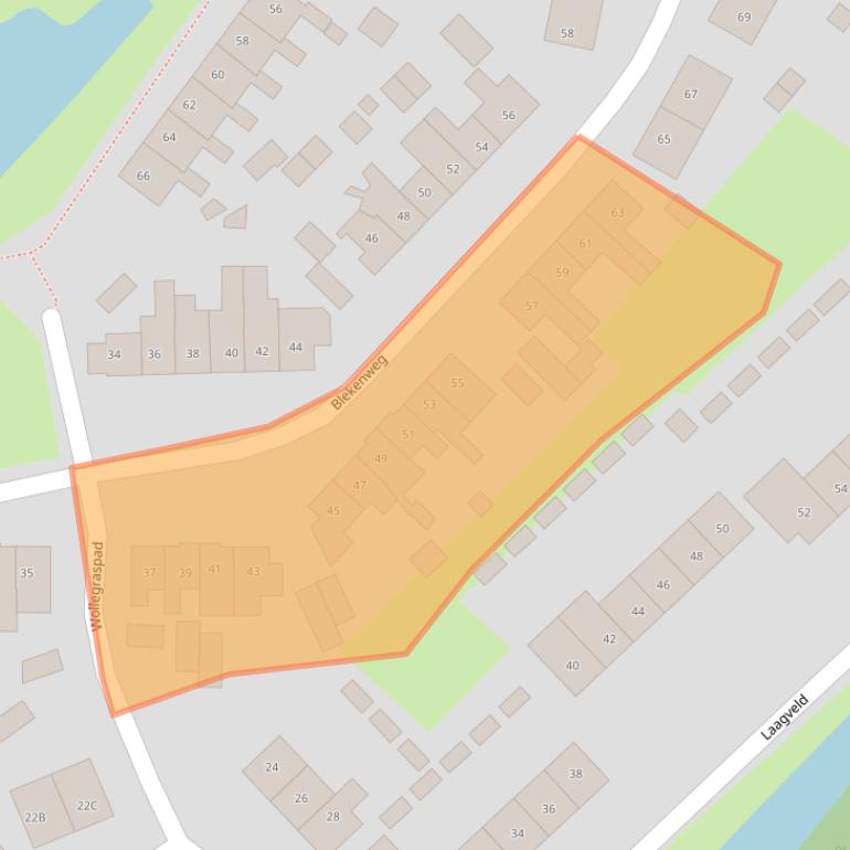 Kaart van postcodegebied 9753JN.
