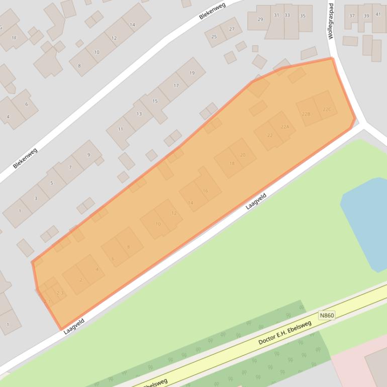 Kaart van postcodegebied 9753KA.