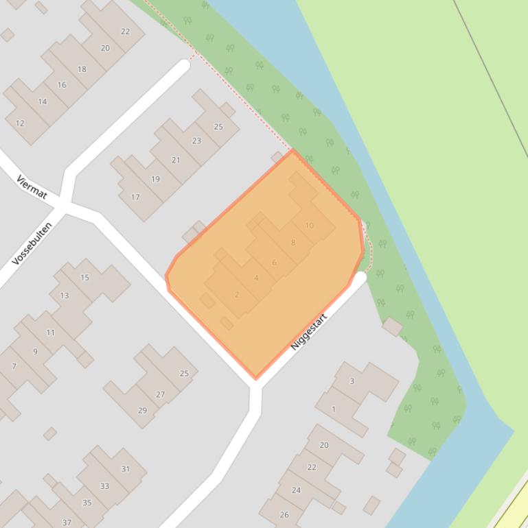 Kaart van postcodegebied 9753LB.