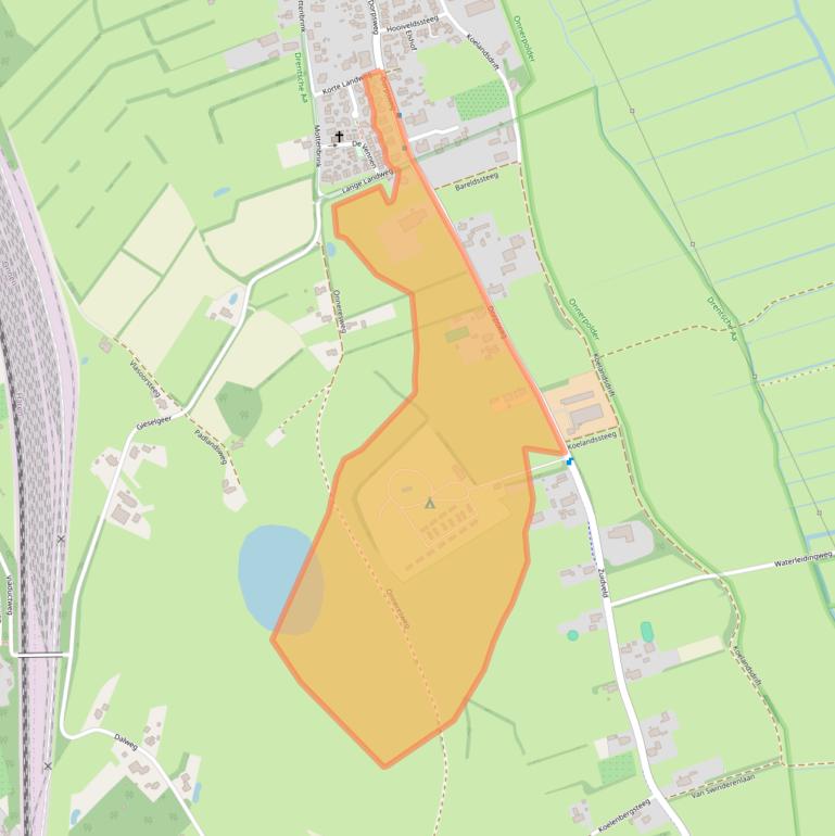 Kaart van postcodegebied 9755PB.