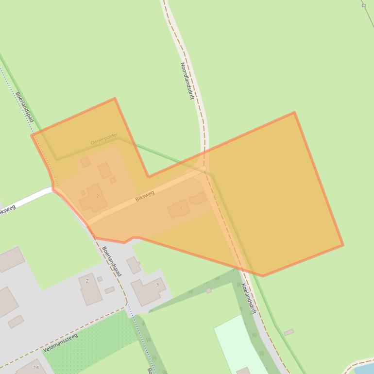 Kaart van postcodegebied 9755PH.