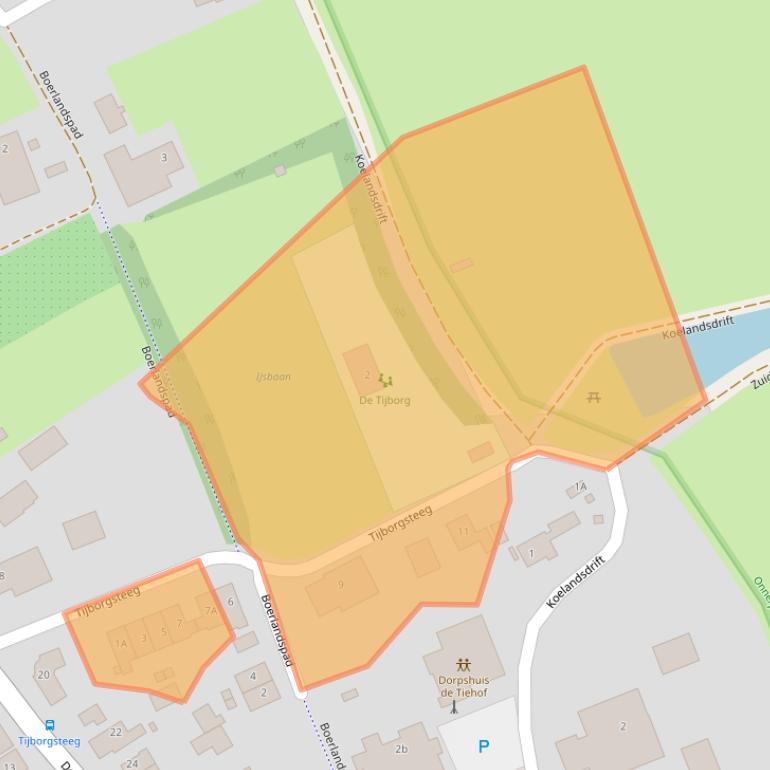 Kaart van postcodegebied 9755PL.