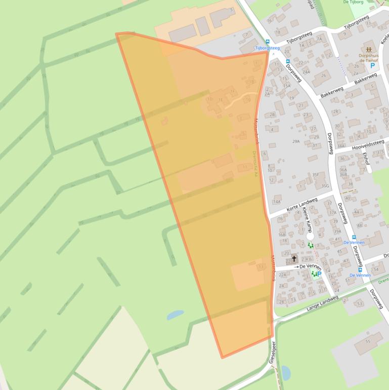 Kaart van postcodegebied 9755PP.