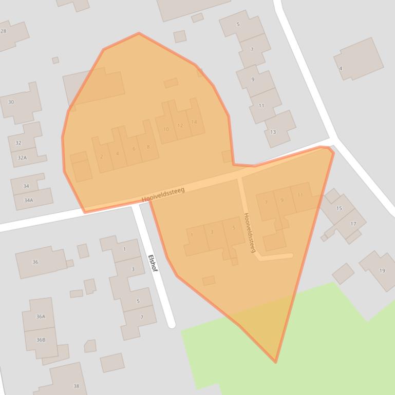 Kaart van postcodegebied 9755PW.