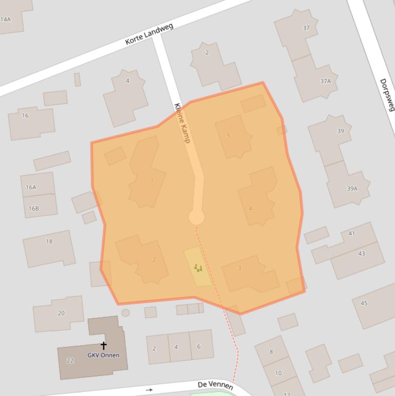 Kaart van postcodegebied 9755PZ.