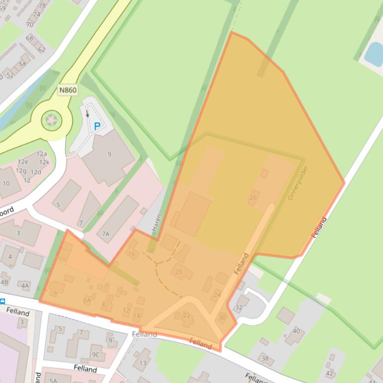 Kaart van postcodegebied 9755TB.