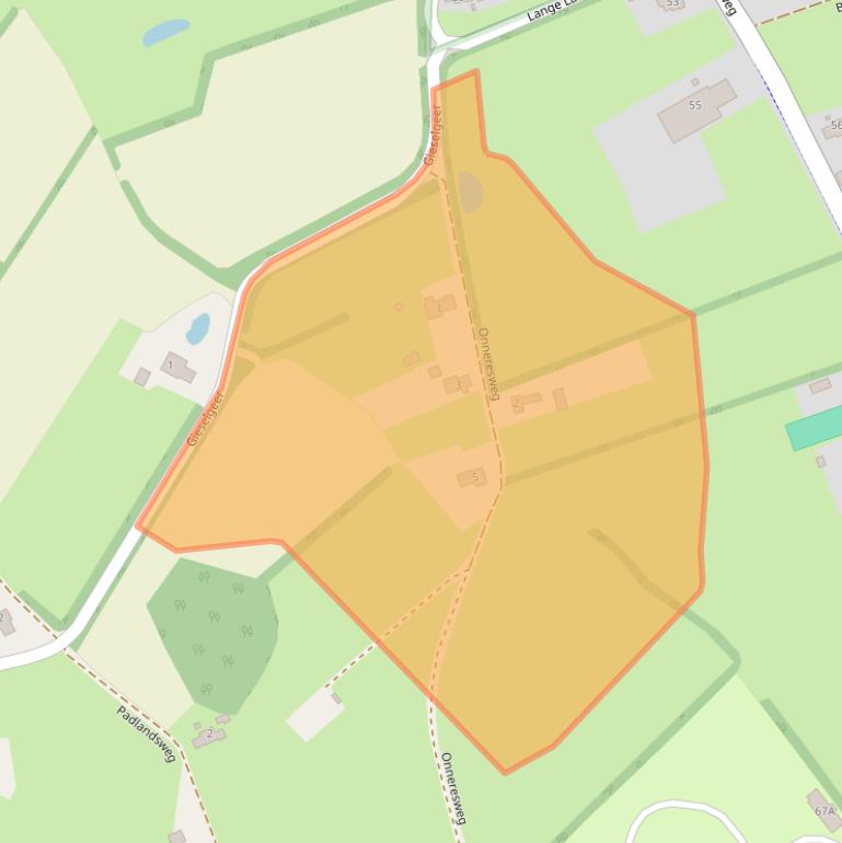 Kaart van postcodegebied 9755TD.