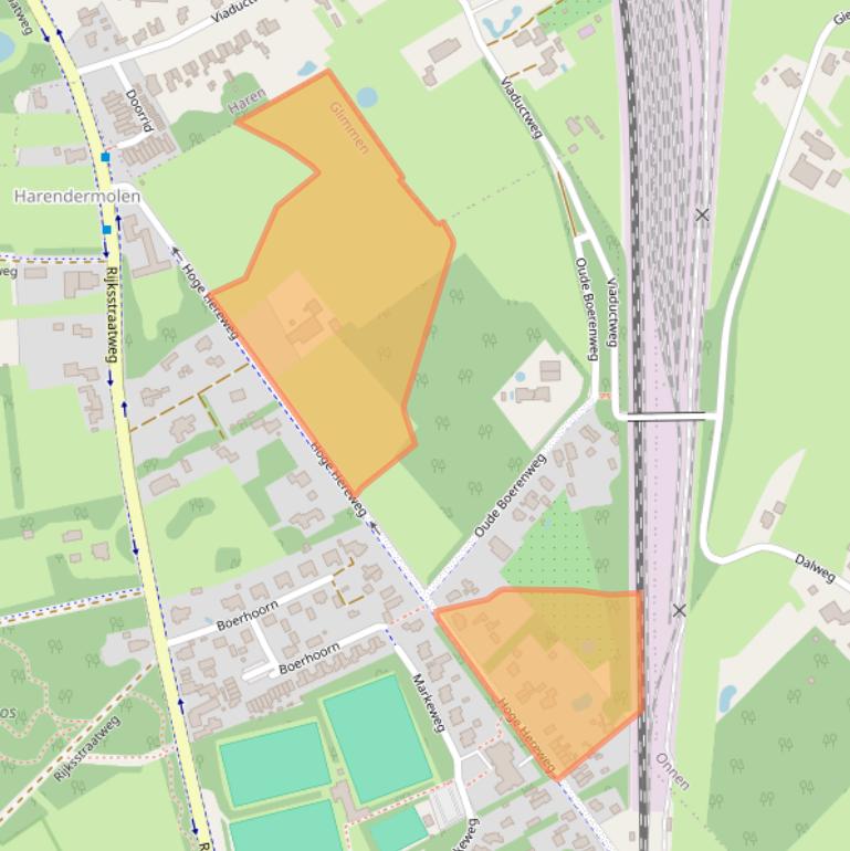 Kaart van postcodegebied 9756TH.