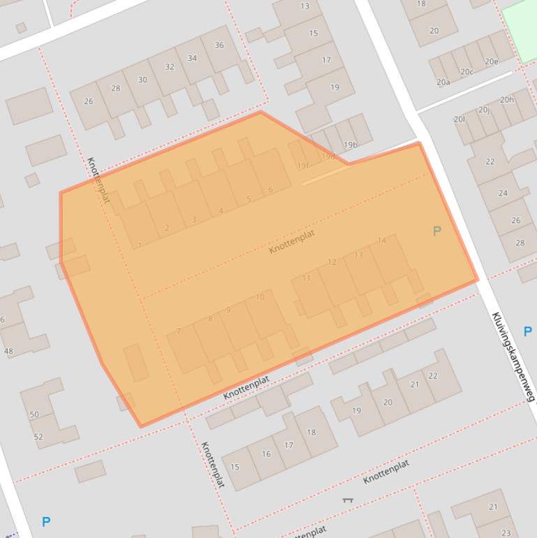 Kaart van postcodegebied 9761BS.