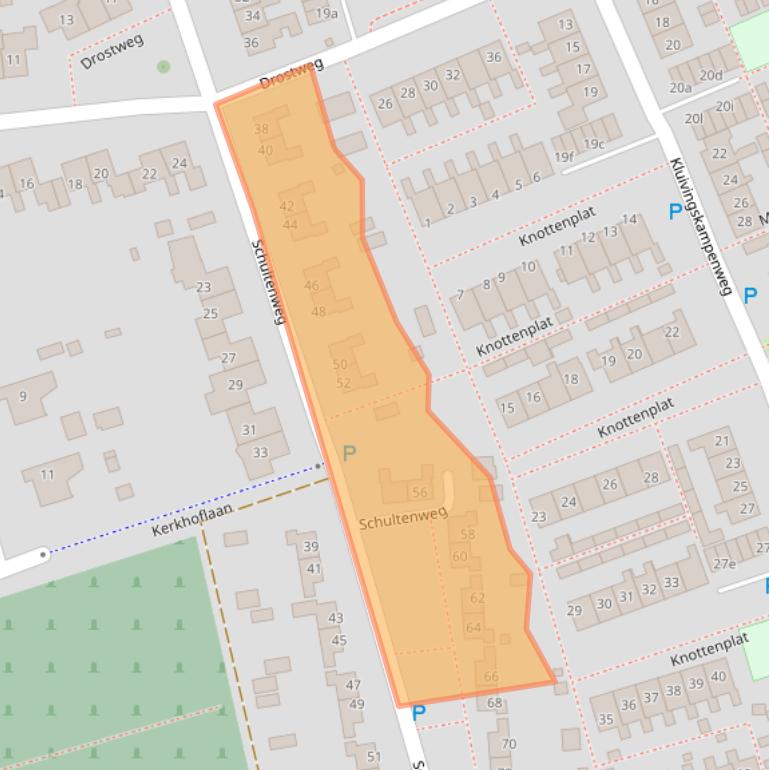 Kaart van postcodegebied 9761CK.