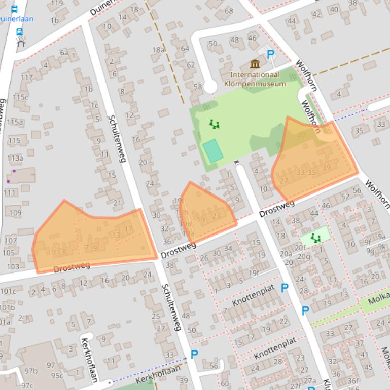 Kaart van postcodegebied 9761CN.