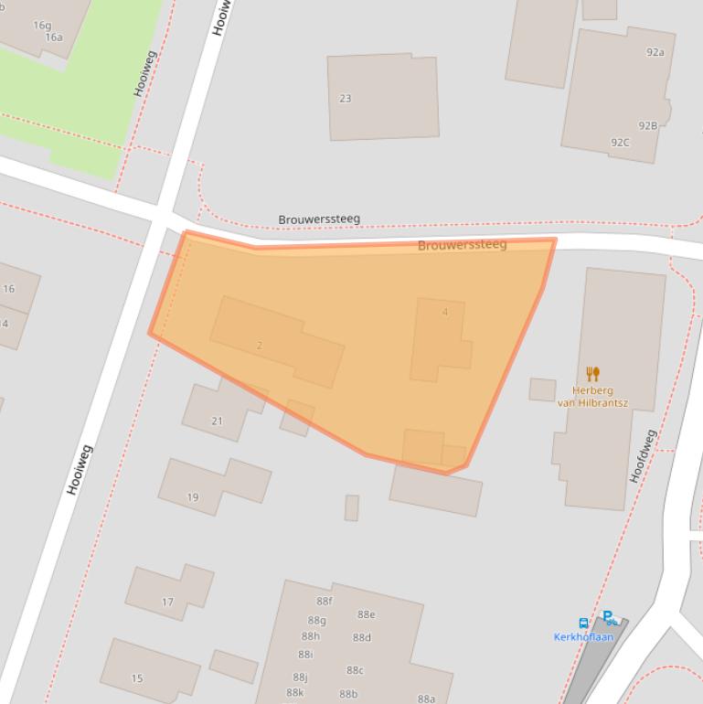 Kaart van postcodegebied 9761ET.