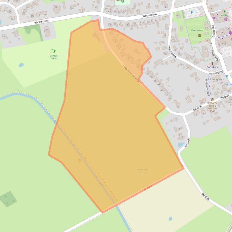 Kaart van postcodegebied 9761GB.