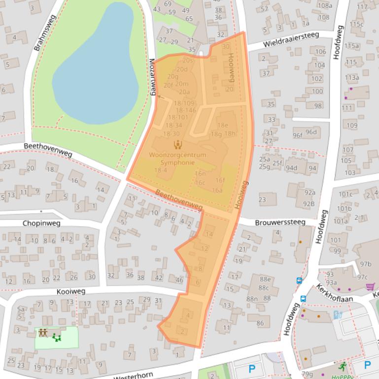 Kaart van postcodegebied 9761GR.