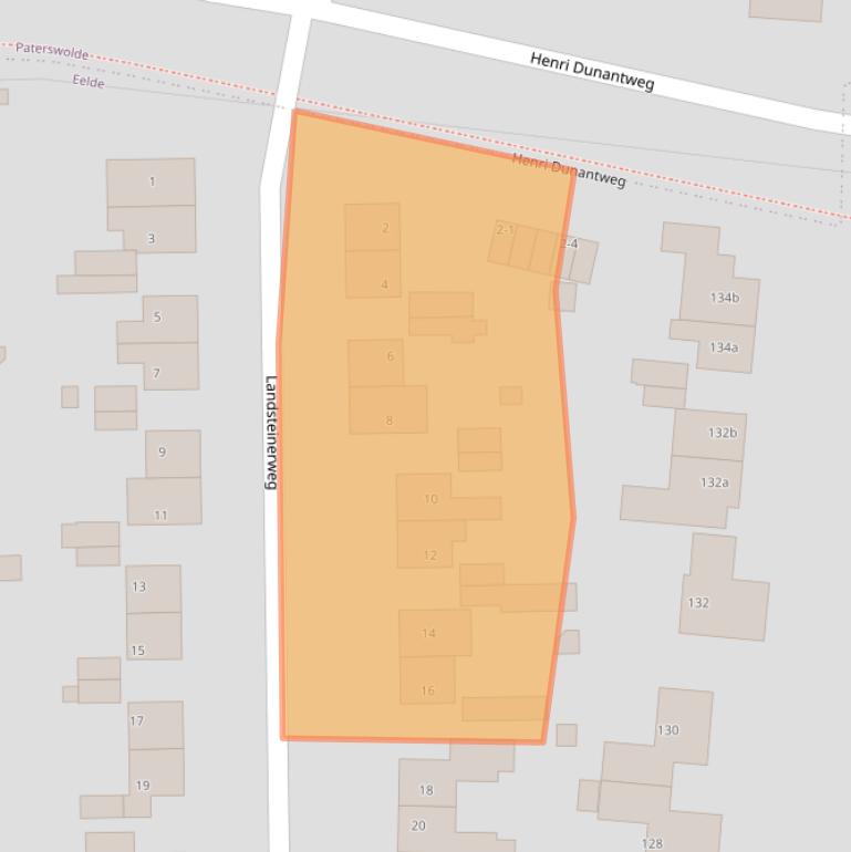 Kaart van postcodegebied 9761HG.
