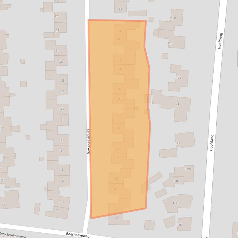 Kaart van postcodegebied 9761HH.
