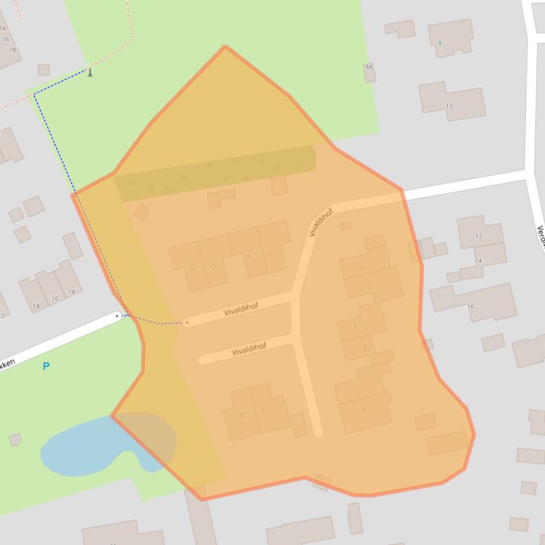 Kaart van postcodegebied 9761JV.