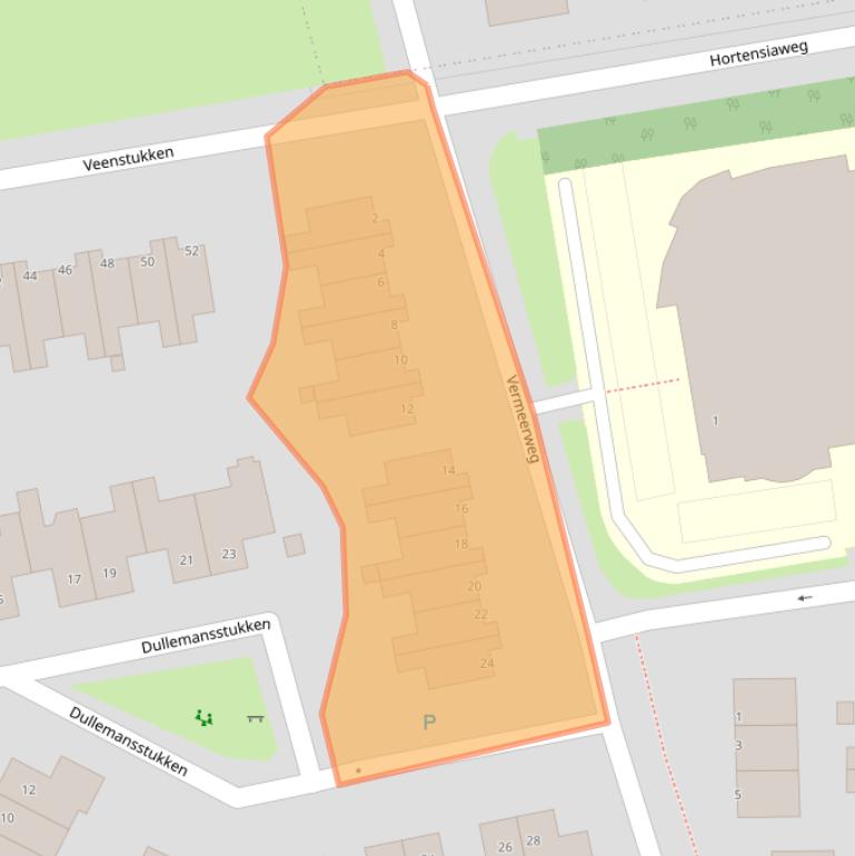 Kaart van postcodegebied 9761KT.