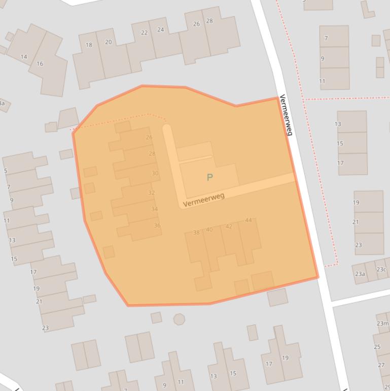 Kaart van postcodegebied 9761KV.