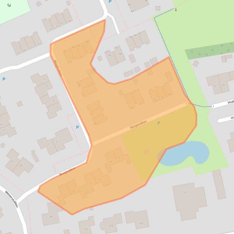 Kaart van postcodegebied 9761LA.