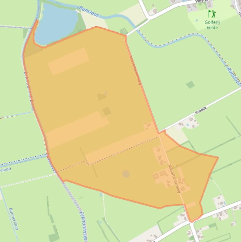 Kaart van postcodegebied 9761VL.