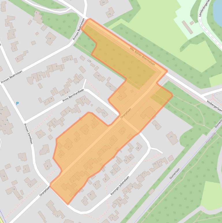 Kaart van postcodegebied 9765AG.