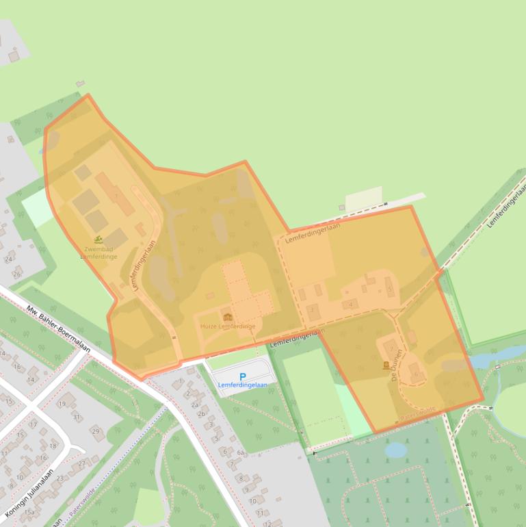 Kaart van postcodegebied 9765AR.