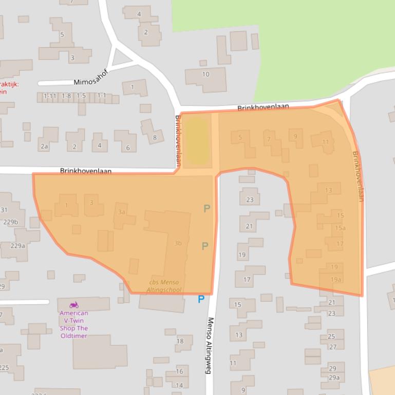 Kaart van postcodegebied 9765BH.