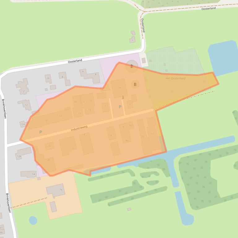 Kaart van postcodegebied 9765BL.