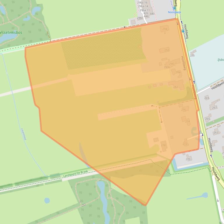 Kaart van postcodegebied 9765CN.