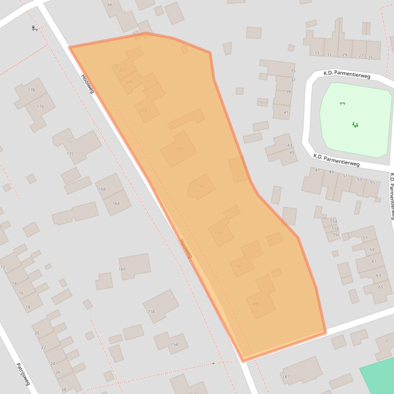 Kaart van postcodegebied 9765EH.