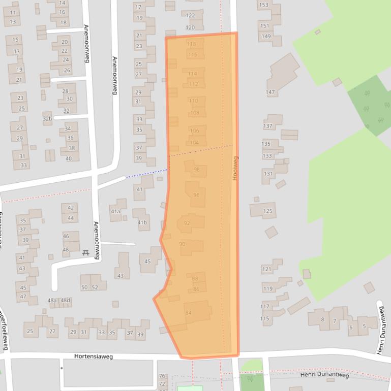 Kaart van postcodegebied 9765EJ.