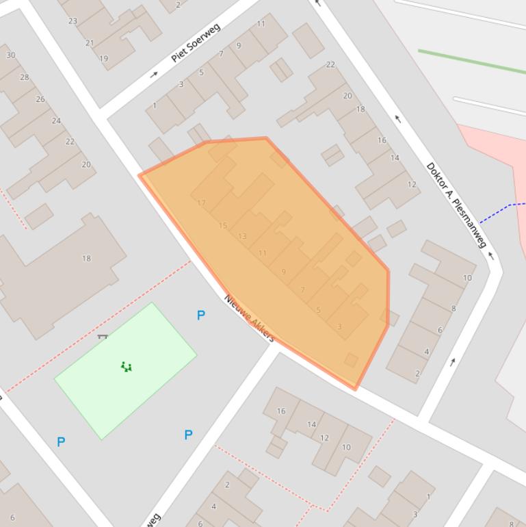 Kaart van postcodegebied 9765GA.