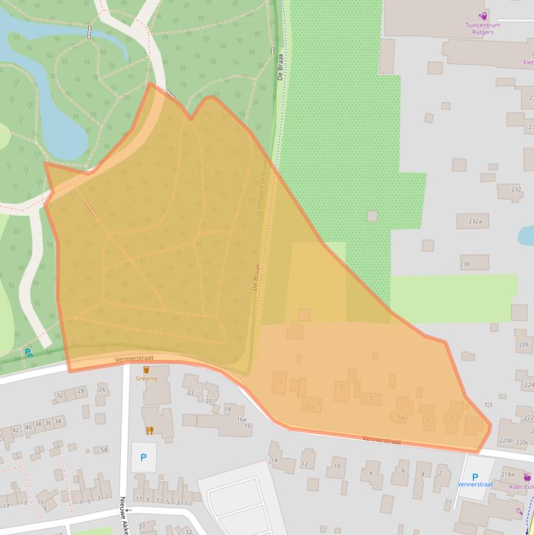 Kaart van postcodegebied 9765GW.