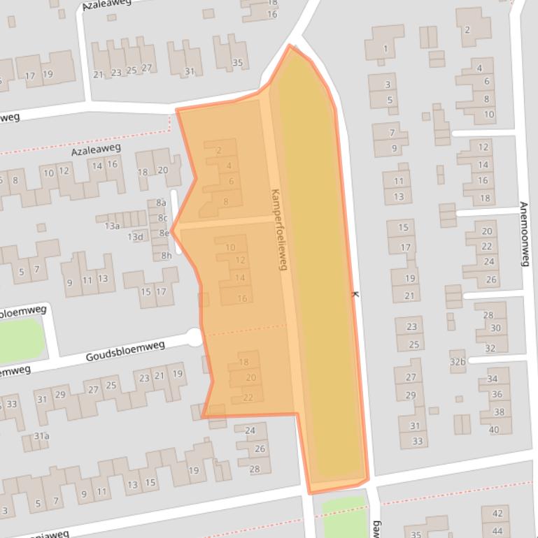 Kaart van postcodegebied 9765HK.